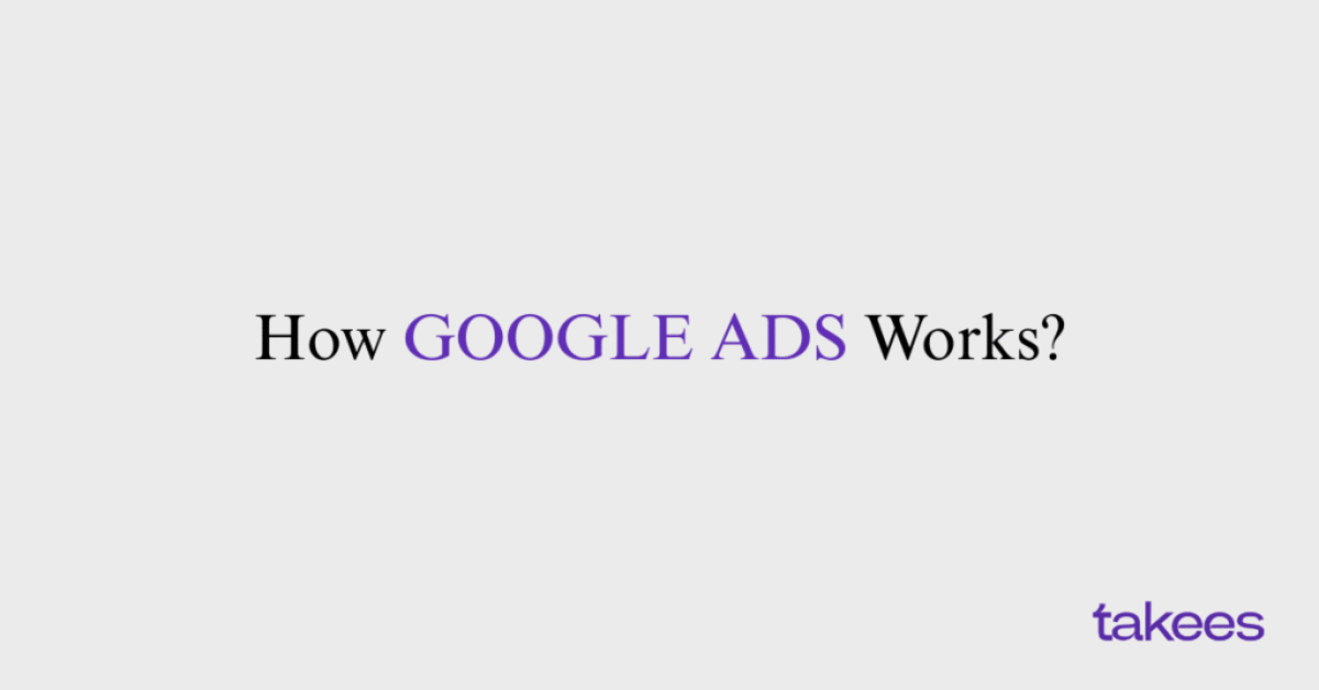 This is the blog feature image of Takees Marketing, best digital marketing agency in Kannur, Kerala, and it is also expanding to Bangore This blog post features about How Google Ads works?