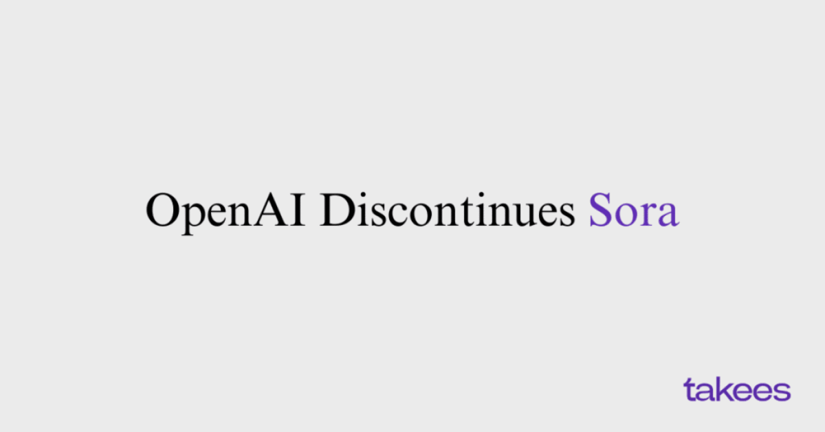 This is the blog feature image of Takees Marketing, best digital marketing company in Bangalore and Kannur. This blog post features about OpenAI Discontinues Sora