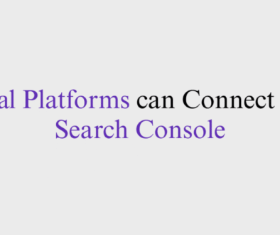 Big update for creators : Social Platforms can Connect with Search Console
