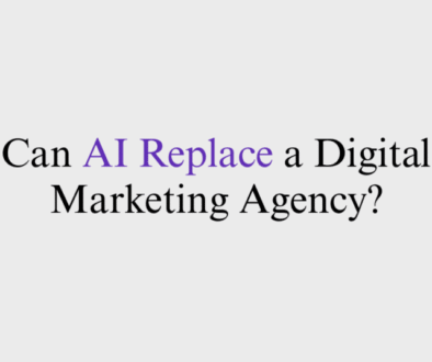 Can AI Replace a Digital Marketing Agency